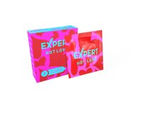 Презервативы с разогревающим эффектом Expert Hot Love - 3 шт.