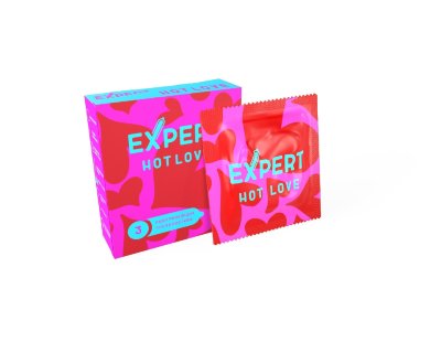 Презервативы с разогревающим эффектом Expert Hot Love - 3 шт.  Цена 566 руб. Длина: 18 см. Презервативы гладкие с разогревающим эффектом изготовлены из натурального латекса без запаха и протестированы с помощью электронной системы контроля качества. Имеют дополнительную смазку для повышенного комфорта. Отличаются высокой тонкостью, сохраняя надёжность и чувствительность. Номинальная ширина - 52 мм. Толщина стенки - 0,06 мм. В упаковке - 3 шт. Страна: Тайланд. Материал: латекс. Объем: 3 шт.
