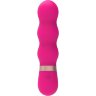 Розовый фигурный мини-вибратор Ripple Vibe - 11,9 см.