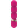 Розовый фигурный мини-вибратор Ripple Vibe - 11,9 см.