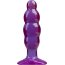 Фиолетовая рельефная анальная пробка SpectraGels Purple Anal Stuffer - 14 см.  Цена 3 033 руб. - Фиолетовая рельефная анальная пробка SpectraGels Purple Anal Stuffer - 14 см.