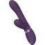 Фиолетовый вибромассажер-кролик Tani - 21,5 см.  Цена 15 309 руб. - Фиолетовый вибромассажер-кролик Tani - 21,5 см.