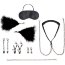Большой эротический набор из 12 предметов Interchangeable Collar Nipple Clips Set - Большой эротический набор из 12 предметов Interchangeable Collar Nipple Clips Set