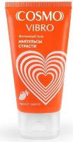 Возбуждающий интимный гель Cosmo Vibro с ароматом манго - 50 гр.