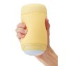 Желтый мастурбатор Tenga Puffy