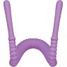 Фиолетовый гибкий фаллоимитатор Intimate Spreader для G-стимуляции