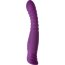 Фиолетовый гибкий вибратор Lupin с ребрышками - 22 см.  Цена 4 644 руб. - Фиолетовый гибкий вибратор Lupin с ребрышками - 22 см.