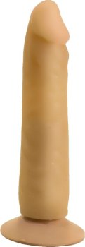 Податливый фаллоимитатор на присоске - 16,5 см.