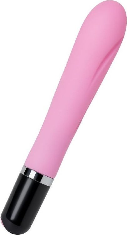 Розовый вибратор POLLY с 7 режимами вибрации - 18,3 см.