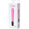 Розовый вибратор POLLY с 7 режимами вибрации - 18,3 см.