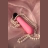 Розовый вибратор POLLY с 7 режимами вибрации - 18,3 см.