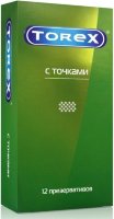 Текстурированные презервативы Torex С точками - 12 шт.