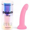 Фаллоимитатор из жидкого силикона Dildolls Glitzy - 17,6 см.