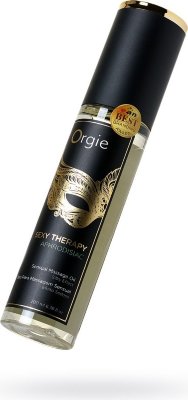Минеральное массажное масло Orgie Sexy Therapy Afrodisiac - 200 мл. Это ароматное масло идеально подходит для чувственного эротического массажа, оставляя кожу восхитительно увлажнённой и шелковистой на ощупь, не оставляя при этом блеска. В составе идеально сочетаются минеральные масла и натуральные - миндаля, подсолнечника, виноградных косточек. А возбуждающие эссенции стимулируют обоняние и чувственность. Восхитительное сочетание древесных нот сандала и кедрового дерева с вкраплениями ванили дополнено соблазнительным ароматом мускуса и стойким пьянящим шлейфом амбры. Эти изысканные цветочно-древесные ноты с самыми неожиданными оттенками придают аромату особое благородство и нежность. Способ применения: нанесите необходимое количество на тело. Используйте свои руки или тело для восхитительного массажа. Страна: Португалия. Объем: 200 мл.