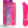 Розовый мини-вибратор для массажа G-точки Cuddly Vibe - 11,9 см.