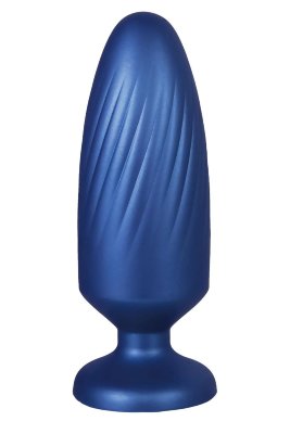 Синяя анальная пробка G Stuck Silicone Anal Plug - 13,5 см.  Цена 4 560 руб. Длина: 13.5 см. Диаметр: 4.6 см. Синяя анальная пробка G Stuck Silicone Anal Plug. С небольшим блеском поверхности. Рабочая длина - 12,7 см. Страна: Китай. Материал: силикон.