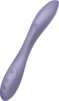 Сиреневый гибкий вибратор Satisfyer G-Spot Flex 2 - 19,5 см.