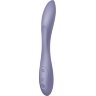 Сиреневый гибкий вибратор Satisfyer G-Spot Flex 2 - 19,5 см.