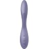 Сиреневый гибкий вибратор Satisfyer G-Spot Flex 2 - 19,5 см.