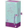 Сиреневый гибкий вибратор Satisfyer G-Spot Flex 2 - 19,5 см.