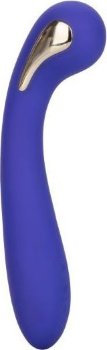 Фиолетовый вибромассажер с электростимуляцией Intimate Estim Petite G Wand - 19 см.