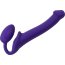 Фиолетовый безремневой страпон Silicone Bendable Strap-On - size M  Цена 8 528 руб. - Фиолетовый безремневой страпон Silicone Bendable Strap-On - size M