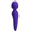 Фиолетовый wand-вибратор Meredith - Фиолетовый wand-вибратор Meredith