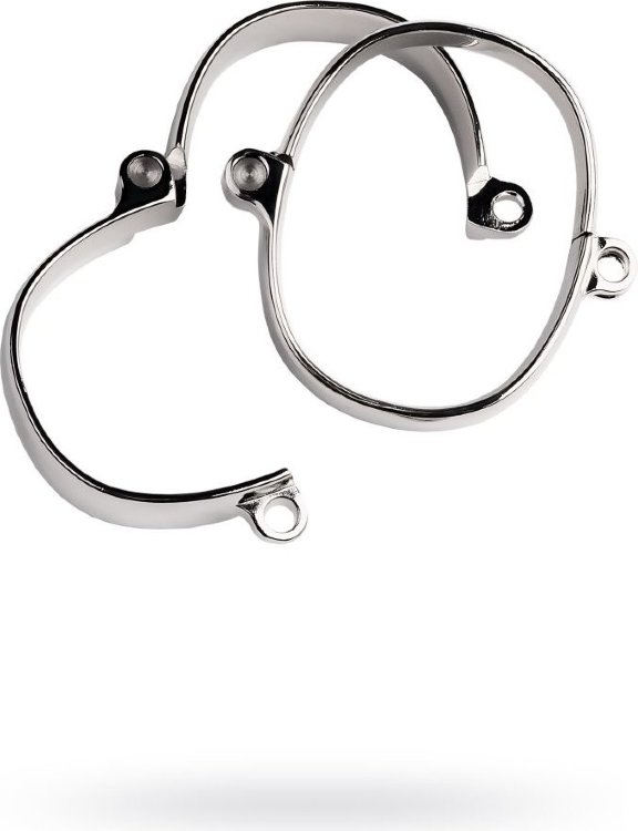 Металлические наручники на замке