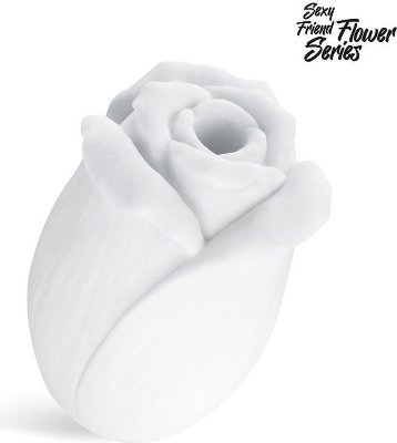 Белый нереалистичный мастурбатор в форме бутона цветка White Rose  Цена 1 627 руб. Оригинальный мастурбатор из мягкого эластичного материала. Великолепно тянется и сминается в руках. Дарит максимально реалистичные ощущения. Внутренняя рельефная поверхность секс-игрушки обеспечивает дополнительную стимуляцию. Интимный аксессуар упакован в прозрачную пластиковую капсулу, защищаю его от загрязнений и повреждений. Мастурбатор подходит для пенисов разных размеров. Прост в использовании. Не требует специального ухода. Страна: Китай. Материал: термопластичная резина (TPR).