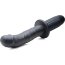 Черный вибратор The Large Realistic 10X Silicone Vibrator with Handle - 30,5 см. - Черный вибратор The Large Realistic 10X Silicone Vibrator with Handle - 30,5 см.