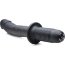 Черный вибратор The Large Realistic 10X Silicone Vibrator with Handle - 30,5 см. - Черный вибратор The Large Realistic 10X Silicone Vibrator with Handle - 30,5 см.