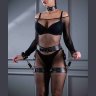 Эффектные гартеры Sex Game с пряжками