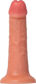 Телесный фаллоимитатор RealStick CALIBER - 16 см.