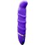 Фиолетовый перезаряжаемый вибратор с ребрышками PROVIBE - 14 см.  Цена 2 945 руб. - Фиолетовый перезаряжаемый вибратор с ребрышками PROVIBE - 14 см.