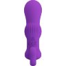 Фиолетовый вибромассажёр для массажа простаты Cayla - 11,2 см.