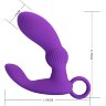 Фиолетовый вибромассажёр для массажа простаты Cayla - 11,2 см.