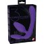 Фиолетовый безремневой страпон с двумя пробками Triple Teaser  Цена 8 753 руб. - Фиолетовый безремневой страпон с двумя пробками Triple Teaser
