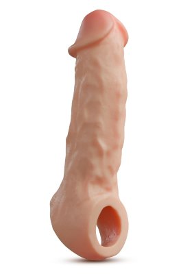 Телесная насадка-удлинитель Intrepid 9.25 Inch Realistic Penis Extender Sleeve - 23,5 см.  Цена 7 566 руб. Длина: 23.5 см. Диаметр: 5 см. Телесная насадка-удлинитель Intrepid 9.25 Inch Realistic Penis Extender Sleeve. С подхватом мошонки. Длина полости - 12,7 см. Страна: Китай. Материал: силикон.