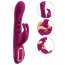 Лиловый вибратор-кролик 2 Function Vibrator Squirting - 22,5 см.  Цена 14 906 руб. - Лиловый вибратор-кролик 2 Function Vibrator Squirting - 22,5 см.