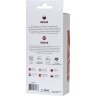 Фиолетовая силиконовая анальная цепочка Grape - 35 см.