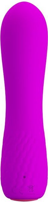Лиловый мини-вибратор Beau - 11,9 см.