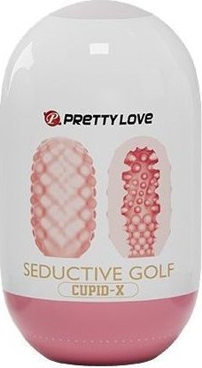 Розовый мастурбатор-яйцо Seductive Golf