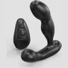 Черный вибромассажер простаты и промежности Prostate Pro с пультом ДУ