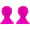 Ярко-розовые помпы для сосков LIT-UP NIPPLE SUCKERS LARGE PINK