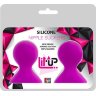 Ярко-розовые помпы для сосков LIT-UP NIPPLE SUCKERS LARGE PINK