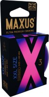 Презервативы Maxus XXL увеличенного размера - 3 шт.