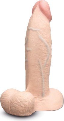 Телесный анальный фаллоимитатор Slipskin 8’’ Girthy - 20,3 см. Длина: 20.3 см. Диаметр: 6.8 см. Побалуйте себя необыкновенным Slipskin Girthy, шедевром настоящего удовольствия. Этот впечатляющий фаллоимитатор, изготовленный из инновационного силикона, реагирующего на давление, скользит, двигается и сжимается с поразительной реалистичностью, предлагая ощущения, удивительно близкие к реальным. Его щедрые пропорции создают ощущение наполненности, а тщательно проработанные детали, такие как выпуклые вены, крупная головка, желающая угодить, и реалистичная мошонка, усиливают ощущения от использования. Slipskin Girthy представляет собой невероятно реалистичное сочетание твердости и гибкости. Slipskin Girthy – высокий, толстый и гордый, последнее пополнение коллекции анальных фаллоимитаторов b-Vibe. Узнайте о нем больше: Ультра-аутентичность: испытайте сверхреалистичное удовольствие от идеальной имитации реального фаллоса Slipskin Girthy. Изготовлен из силикона, реагирующего на давление, для настоящего скольжения, хлюпания и подвижности. Душевное спокойствие: все фаллоимитаторы b-Vibe изготовлены из 100% безопасного для тела гипоаллергенного силикона премиум-класса, не содержат фталатов и латекса и совершенно непористые. Великолепное исполнение: 8-дюймовый фаллоимитатор Slipskin Girthy, обладающий огромным стержнем, создан для удовлетворения ваших самых сокровенных желаний. Совместимость с трусами для страпонов: он совместим с большинством ремней стандартного размера, что делает его универсальным для всех ваших игровых приключений. Безопасно для анала: очень широкое коническое основание обеспечивает безопасную анальную игру, а реалистично текстурированные яички добавляют последний штрих аутентичности. Рабочая длина - 17,5 см. Страна: Китай. Материал: силикон.