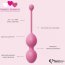 Набор из 3 розовых вагинальных шариков FemmeFit Advanced Pelvic Muscle Training Set  Цена 9 355 руб. - Набор из 3 розовых вагинальных шариков FemmeFit Advanced Pelvic Muscle Training Set