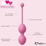 Набор из 3 розовых вагинальных шариков FemmeFit Advanced Pelvic Muscle Training Set