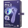 Сиреневый вакуумный стимулятор клитора Satisfyer Pro 2 Generation 3 с управлением через приложение